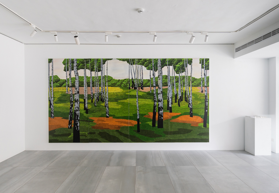 Chong-Xiao Zheng "Little Forest" exhibition at AStar Gallery, 2023