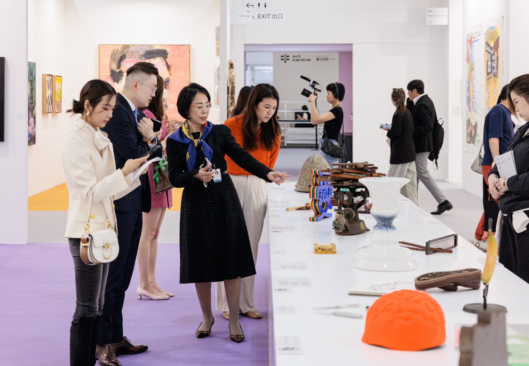 Dean-E Mei "Legend" presentation by AStar Gallery at Art Central, 2025